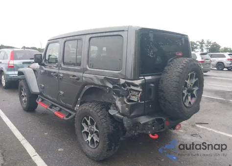 2020 Jeep Wrangler Unlimited Rubicon 4X4 из США, поврежденный, VIN 1C4HJXFG4LW189265